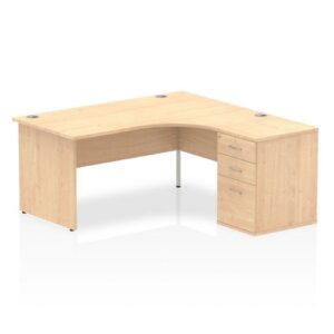 DS6663 | Impulse 1600mm Right Crescent Off Desk
