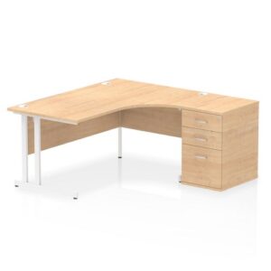 DS6667 | Impulse 1600mm Right Crescent Off Desk