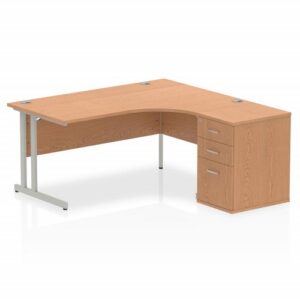 DS6673 | Impulse 1600mm Right Crescent Off Desk