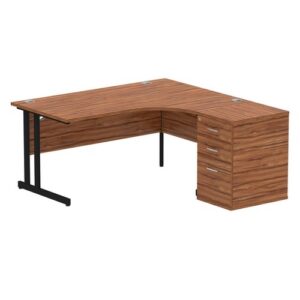 DS6677 | Impulse 1600mm Right Crescent Off Desk