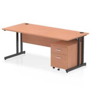 DS6733 | Impulse 1800 x 800mm Straight Off Desk