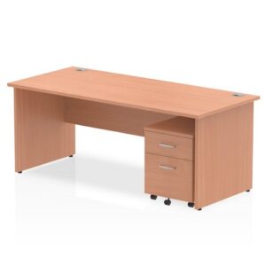 DS6738 | Impulse 1800 x 800mm Straight Off Desk