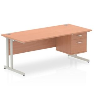 DS6741 | Impulse 1800 x 800mm Straight Off Desk
