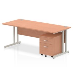 DS6743 | Impulse 1800 x 800mm Straight Off Desk