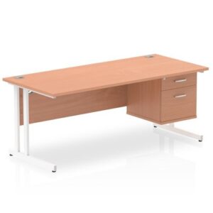DS6746 | Impulse 1800 x 800mm Straight Off Desk