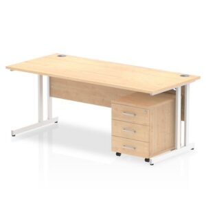 DS6784 | Impulse 1800 x 800mm Straight Off Desk
