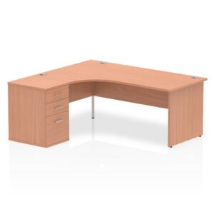 DS6851 | Impulse 1800mm Left Crescent Office Desk