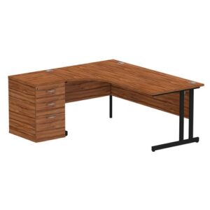 DS6881 | Impulse 1800mm Left Crescent Office Desk