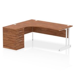 DS6887 | Impulse 1800mm Left Crescent Office Desk