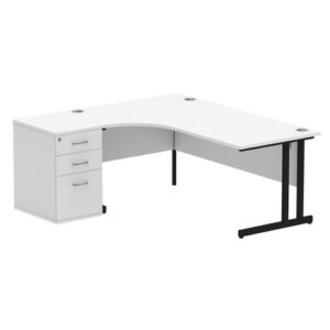 DS6889 | Impulse 1800mm Left Crescent Office Desk