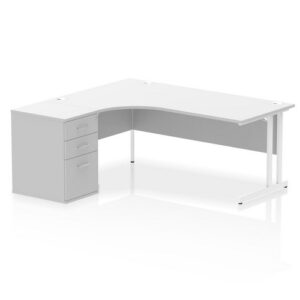 DS6895 | Impulse 1800mm Left Crescent Office Desk