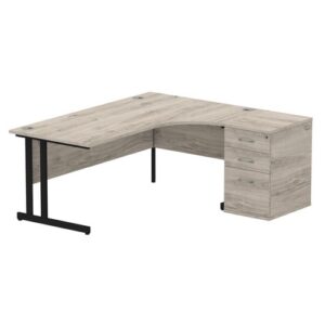 DS6910 | Impulse 1800mm Right Crescent Off Desk