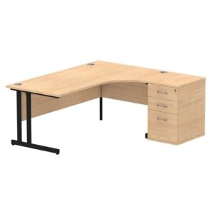DS6918 | Impulse 1800mm Right Crescent Off Desk
