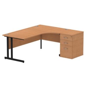 DS6926 | Impulse 1800mm Right Crescent Off Desk