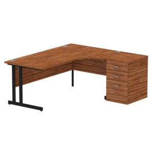 DS6934 | Impulse 1800mm Right Crescent Off Desk