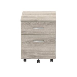 DS6950 | Impulse 2 Drawer Mobile Pedestal Grey Oa