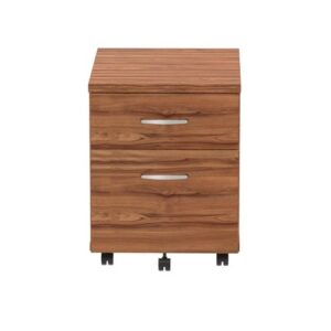 DS6953 | Impulse 2 Drawer Mobile Pedestal Walnut