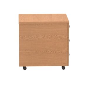 DS6958 | Impulse 3 Drawer Mobile Pedestal Oak