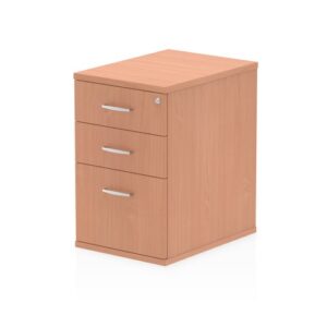 DS6967 | Impulse 600mm Deep Desk High Pedestal Be