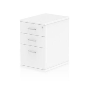 DS6972 | Impulse 600mm Deep Desk High Pedestal Wh