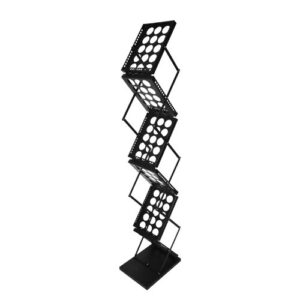 DS8360 | Deflecto Portable Folding Floor Stand BK