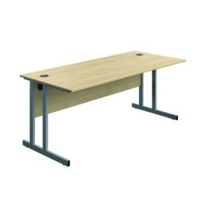 DS8381 | Serrion Connect Twu Desk1800X730Oak/Silver