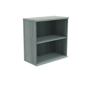 DS8405 | Bookcase1 Shelf 816 Highgrey Oak