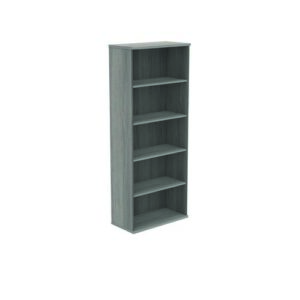 DS8408 | Bookcase4 Shelf 1980 Highgrey Oak