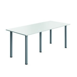 DS8433 | Serrion Connect Pole Leg Rect Tbl1800X800Wh/Sv