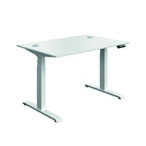 DS8442 | Serrion Connect Dual Motor Sit Stand|White/White