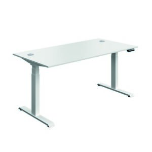 DS8451 | Serrion Connect Dual Motor Sit Stand|White/White