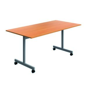 DS8456 | Serrion Connect Tilting Rect Tbl1600X800Bch/Sv
