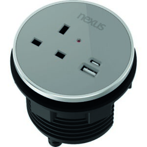 DS8513 | Nexus In Desk Power Module - Grey