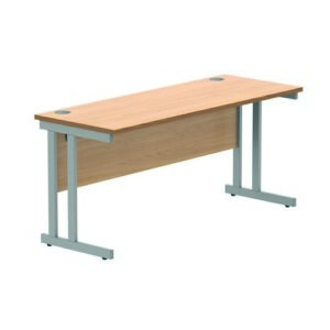 DS8569 | Rectangular Double Upright1600X600Beech/Silver