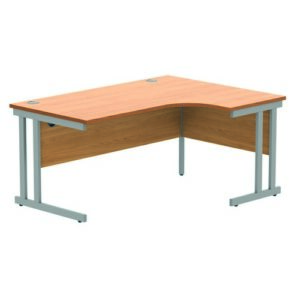 DS8574 | Right Hand Corner Double Upright1600X1200Beech/Silver