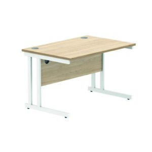 DS8594 | Rectangular Double Upright1200X800Oak/White