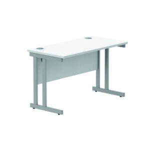DS8599 | Rectangular Double Upright1200X600White/Silver