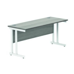 DS8625 | Rectangular Double Upright1600X600Grey Oak/White