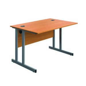 DS8631 | Serrion Connect Twu Deskbeech/Silver