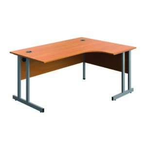 DS8636 | Serrion Connect Twu Right Hand Corner| Beech/Silver