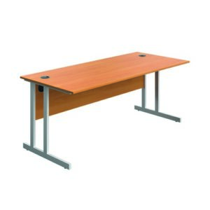 DS8648 | Serrion Connect Twu Desk1800X730Beech/White