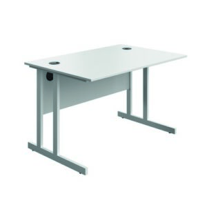 DS8657 | Serrion Connect Twu Desk 1200X730White/White