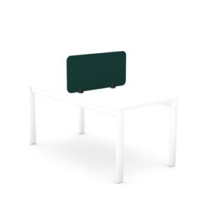 DS8671 | PET Desk Mounted Acoustic Screen Straight Top 790x400 Green