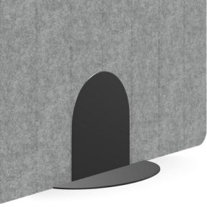 DS8696 | Metal Stand for PET Freestaing Screen Black