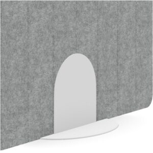DS8697 | Metal Stand for PET Freestaing Screen White