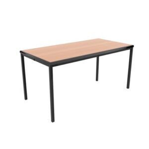 DS8701 | Titan T-Table 1200x600x640mm Flat Pack Beech/Black KF882420