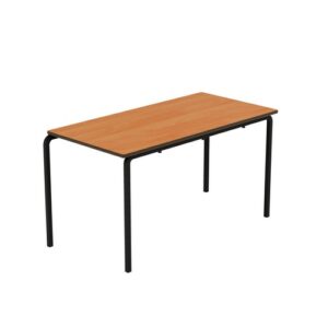 DS8722 | Titan Crush Bent Frame Table 1200x600x640 Beech/Black