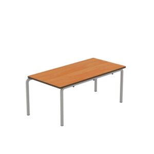 DS8731 | Titan Crush Bent Frame Table 1100x550x460 Beech/Grey