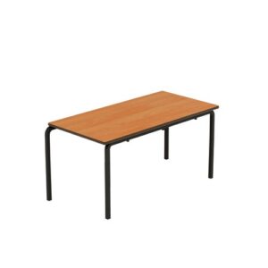 DS8738 | Titan Crush Bent Frame Table 1100x550x530 Beech/Black