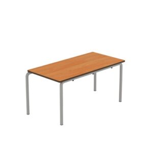 DS8739 | Titan Crush Bent Frame Table 1100x550x530 Beech/Grey